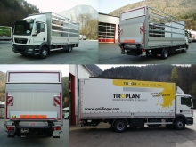 MAN TGM mit eloxiertem Alu-Pritschenaufbau.