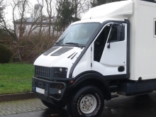 BREMACH T-REX mit Fahrerhausspoiler. BREMACH T-REX mit Fahrerhausspoiler.