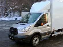 FORD TRANSIT mit 3D-Fahrerhauspoiler. FORD TRANSIT mit 3D-Fahrerhauspoiler.