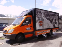 MB Sprinter mit Vollverkleidung. MB Sprinter mit Vollverkleidung.